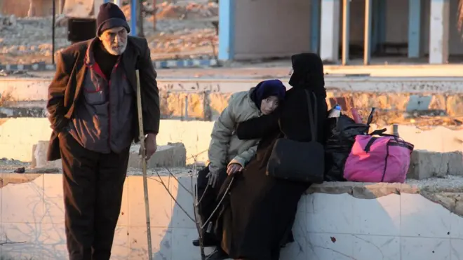 نازحون من حلب