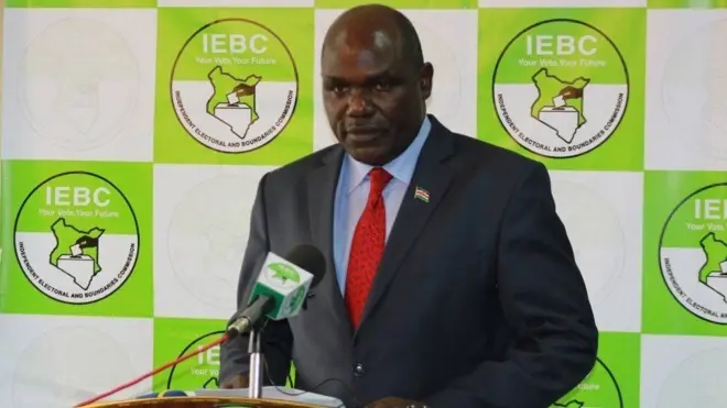 Guddoomiyaha IEBC Wafula Chebukati