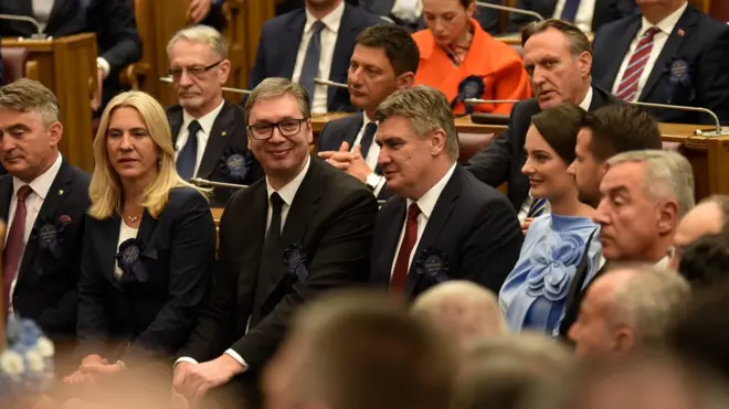 Lideri zemalja Balkana na inaguraciji novog predsednika Crne Gore Jakova Milatovića: