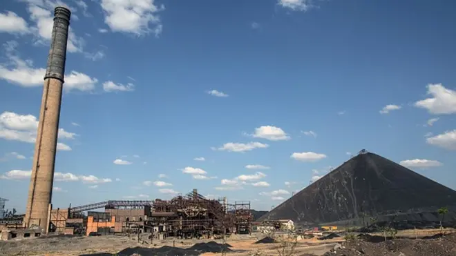 La mine abandonnée de Geca à Lumumbashi