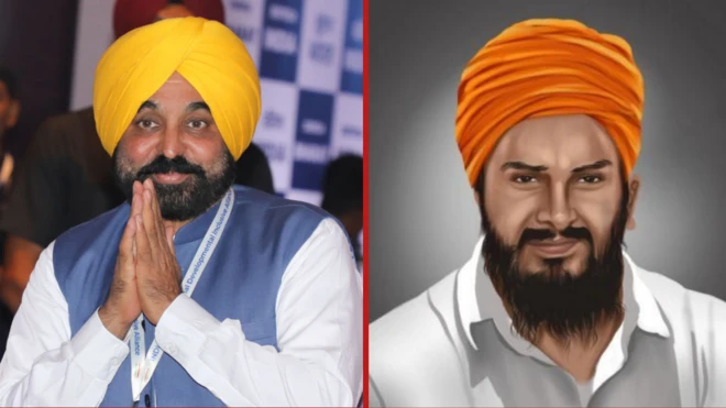 ਭਗਵੰਤ ਮਾਨ  ਅਤੇ ਜਗਤਾਰ ਸਿੰਘ ਹਵਾਰਾ