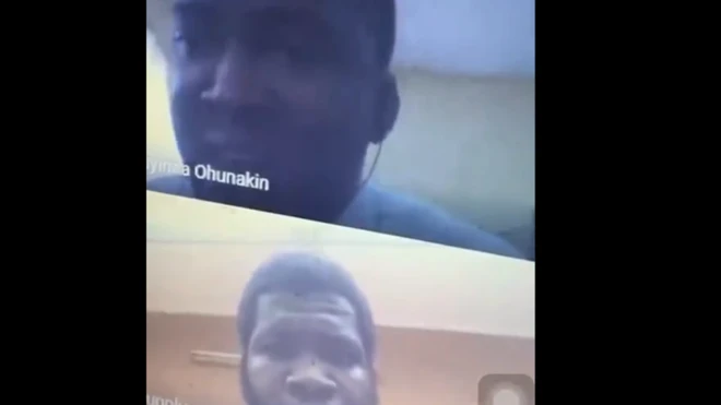 Screenshot from Zoom meeting