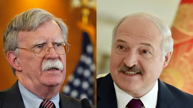 Болтон и Лукашенко