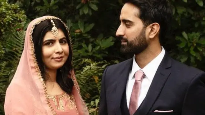 मलाला यूसुफ़ज़ई और असर मलिक