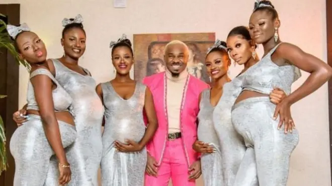 Pretty Mike na ụmụnwaanyị isii dị ime ọ kpọ bia agbamaakwụkwọ Uchemba Williams