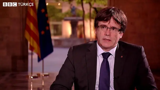 Katalonya lideri Puigdemont
