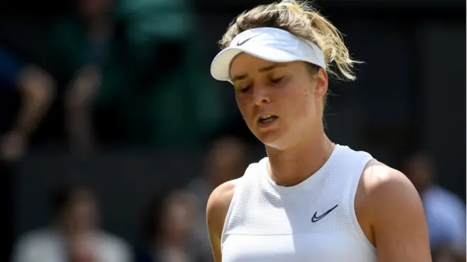 Еліна Світоліна (на фото) поступилася Сімоні Халеп