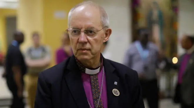 カンタベリー大主教ジャスティン・ウェルビー師