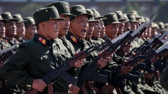 سربازان کره‌شمالی