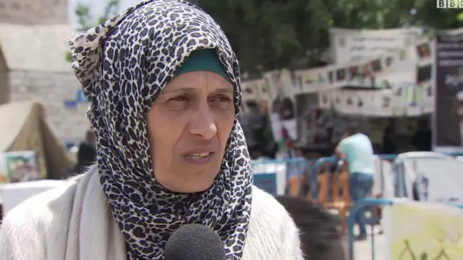 سيدة فلسطينية