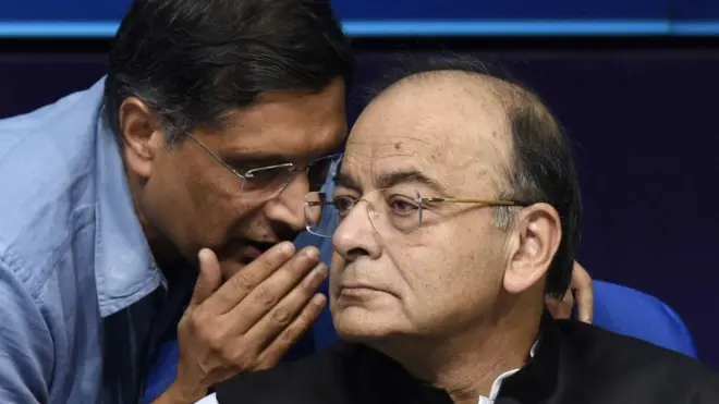 अरविंद सुब्रमण्यम-अरुण जेटली