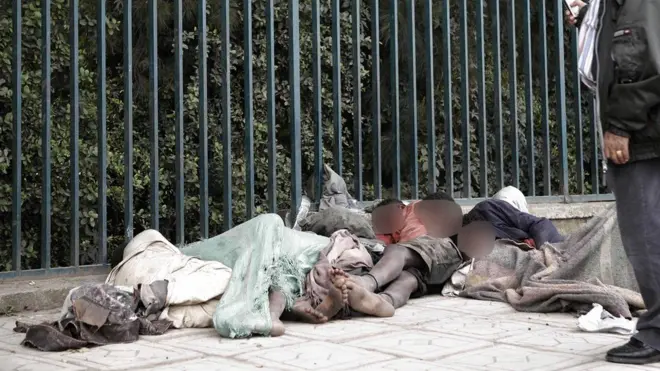 Ijoollee daandiirra rafaa jiran