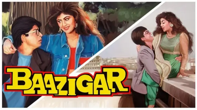 বাজিগর ছবিতে শাহরুখ খানের চরিত্র দর্শকের মনে সাড়া ফেলেছিল।