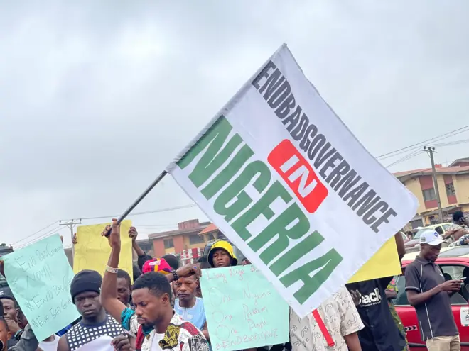 End bad governance protests in Nigeria