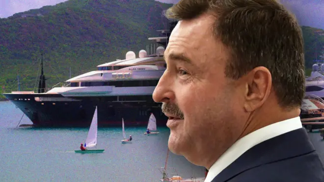 abandoned’ superyacht