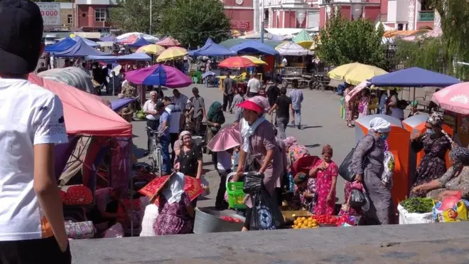 Тожикистонда бозор