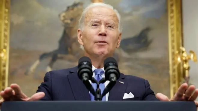 Joe Biden avuga ko mugenziwe w'Uburusiya adashobora gukanga Amerika n'incuti zayo