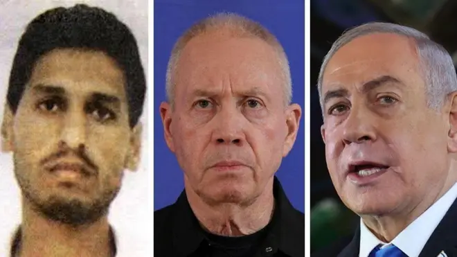 نتانیاهو، گالانت، ضیف