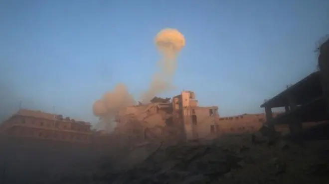 Pasukan pemerintah Suriah melanjutkan serangan ke wilayah pemberontak.