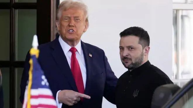 Трамп і Зеленський 