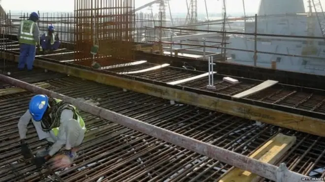 Hundreds of thousands of foreign workers are in Qatar to build infrastructure for the 2022 football World Cup