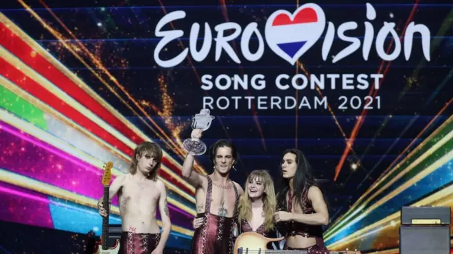 Hollanda'nın Rotterdam kentinde gerçekleştirilen 65. Eurovision Şarkı Yarışması'nı Maneskin grubunun seslendirdiği "Zitti E Buoni" adlı şarkıyla İtalya kazandı. İtalyan ekibi, birincilik haberini, "Rock 'n' roll asla ölmez" sözleriyle değerlendirdi.