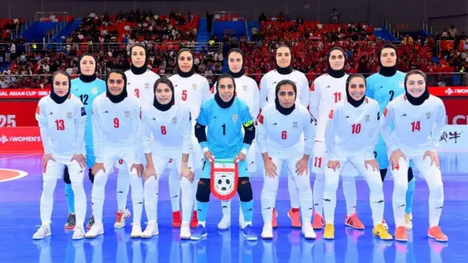 تیم فوتسال زنان ایران با پیروزی مقابل چین به مقام سوم آسیا رسید