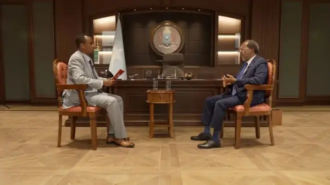 Wareysi madaxweyne Xasan Sheekh