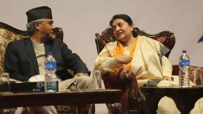 देउवा र भण्डारी