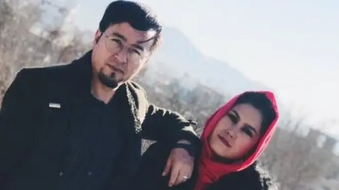 زینب عبدالعلی اپنے منگیتر عبدالمجید کے ساتھ