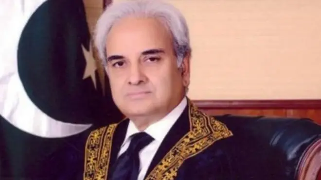 پاکستان کے نگران وزیر اعظم جسٹس ریٹائرڈ ناصرالملک