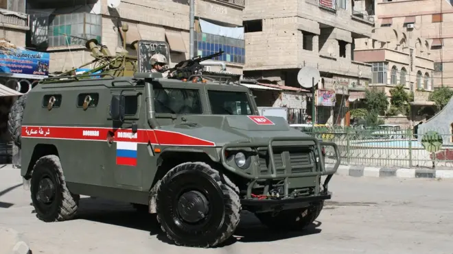 С российской стороны в патрулировании будет участвовать военная полиция