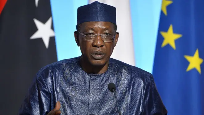Le président tchadien, Idriss Déby