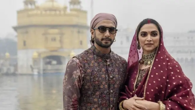 دیپکا پاڈوکون اور رنویر سنگھ