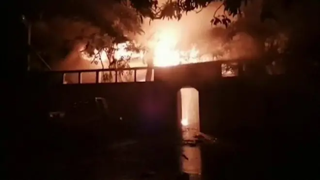 श्रीलंका आग