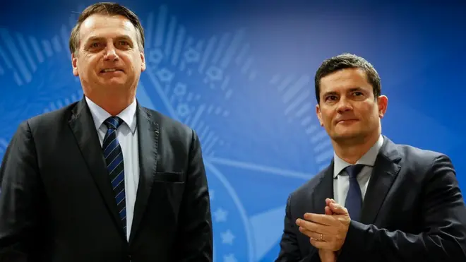 Presidente da República, Jair Bolsonaro, e o Ministroroleta blazeEstado da Segurança Pública, Sérgio Moro, durante solenidaderoleta blazeassinatura da MP para Confiscoroleta blazeBensroleta blazeTraficantes,roleta blazejunhoroleta blaze2019