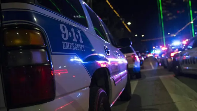 The shooting took place in Arlington, Texas between Fort Worth and Dallas