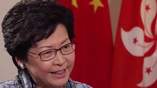 林郑月娥：无法保证呼吁港独的公民言论自由