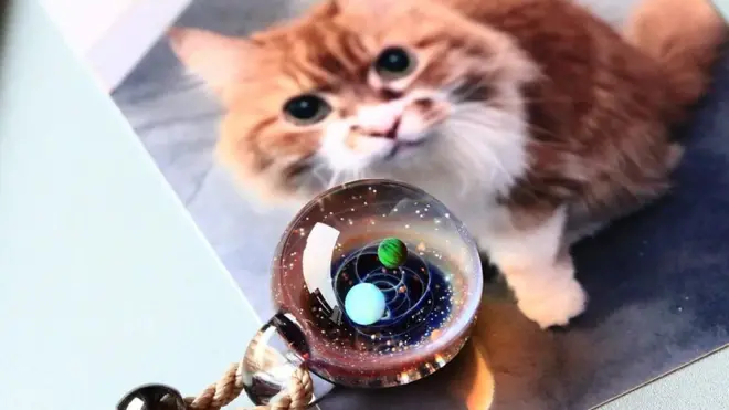 骨灰玻璃珠里的宠物记忆