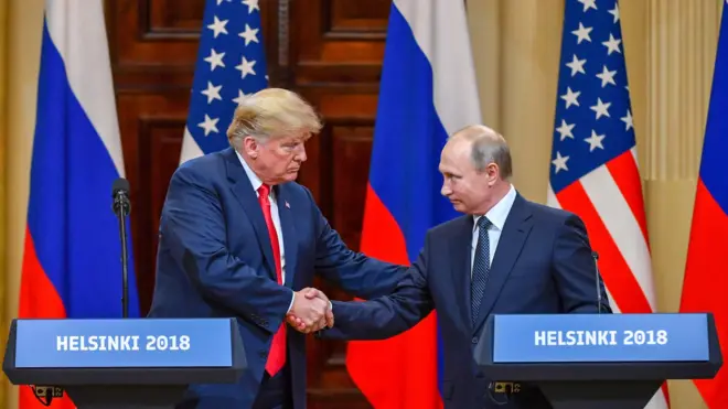 Трамп Путін