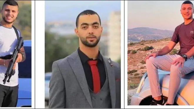 محمد جلامنة ومحمد الغزاوي وباسل الغزاوي