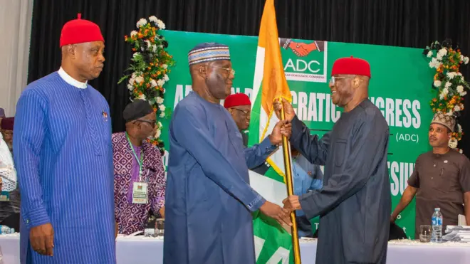 Oge e nyefere Atiku Abubakar ọkọlọtọ ADC dịka onye ga-azọrọ ha ọkwa onyeisiala na ntuliaka afọ 2027