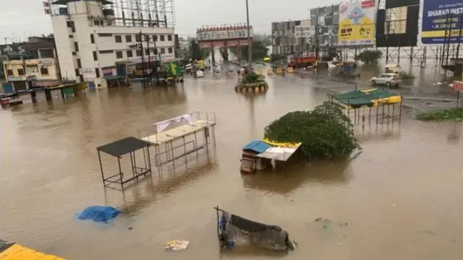 कोल्हापुरातील पूरस्थिती