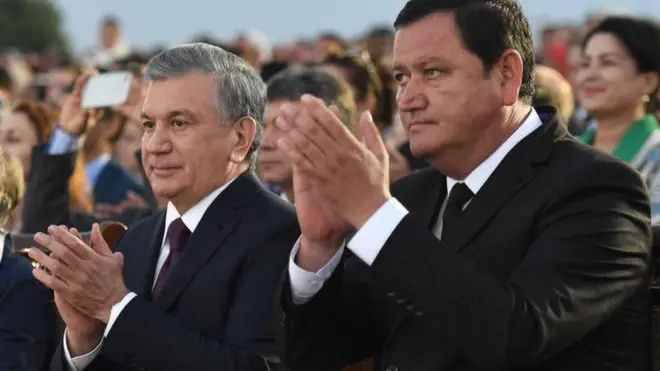 Шавкат Мирзиёев ва Шуҳрат Ғаниев