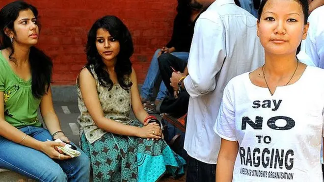 නවක වදයට එරෙහි ඉන්දීය විශ්ව විද්‍යාල ශිෂ්‍යාවෝ