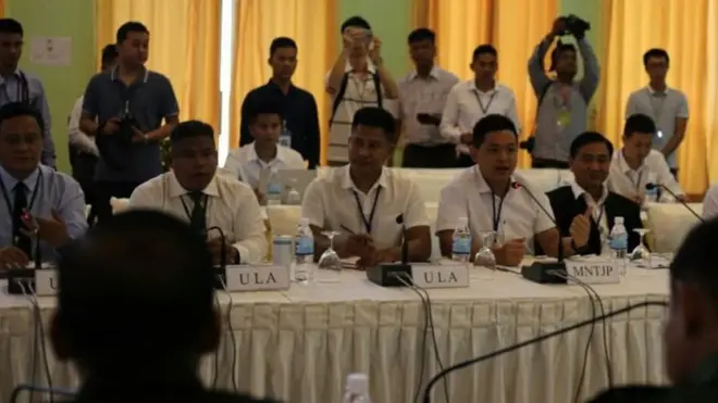 ၂၀၁၉ ကျိုင်းတုံဆွေးနွေးပွဲ တက်ရောက်လာတဲ့ အေအေအဖွဲ့