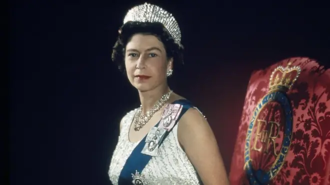 Queen Elizabeth II photographed by Yousuf Karsh in 1966