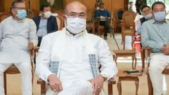 मणिपुर के मुख्यमंत्री एन बीरेन सिंह