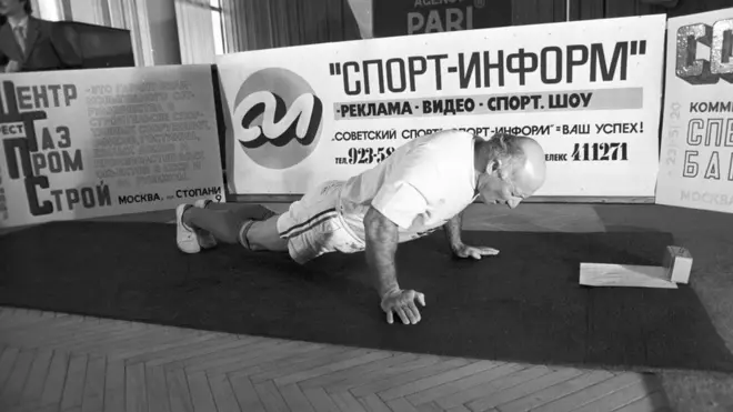 За час Джумбер Лежава мог отжаться более 5000 раз подряд