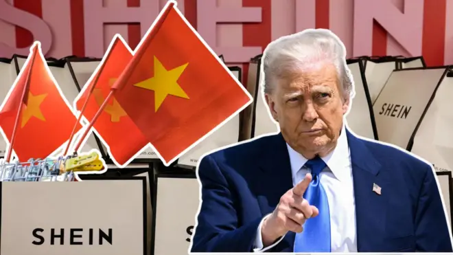 SHEIN, vietnam, china, donald trump